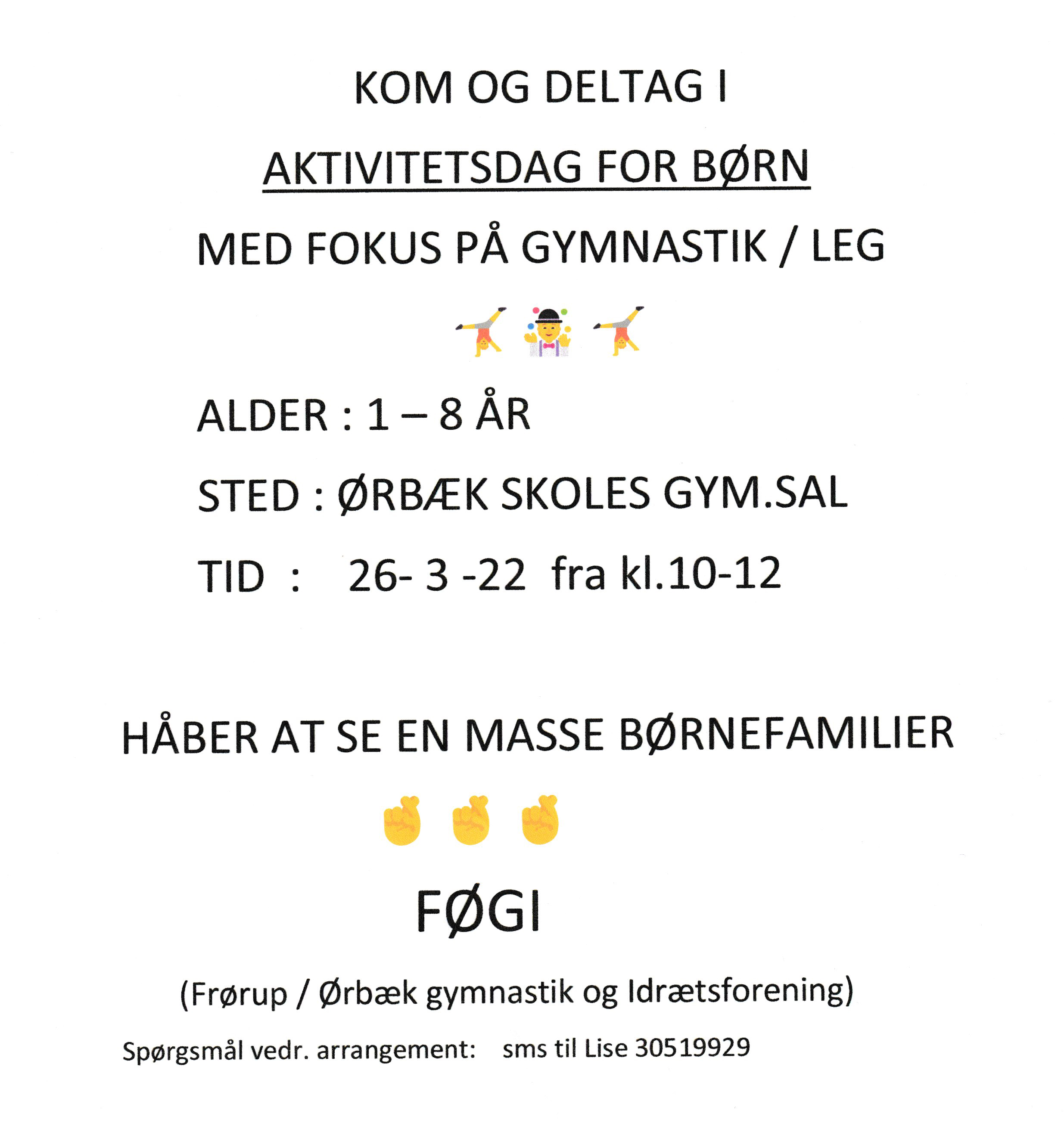 aktivitetsdag