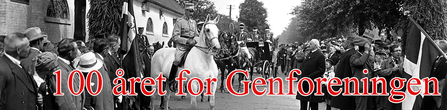 100 året for Genforeningen fejres