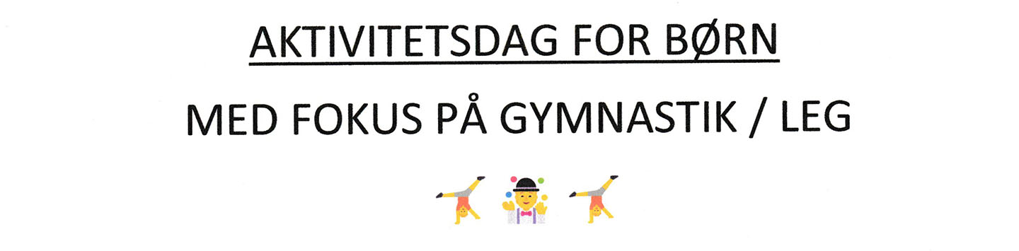 Aktivitetsdag for børn