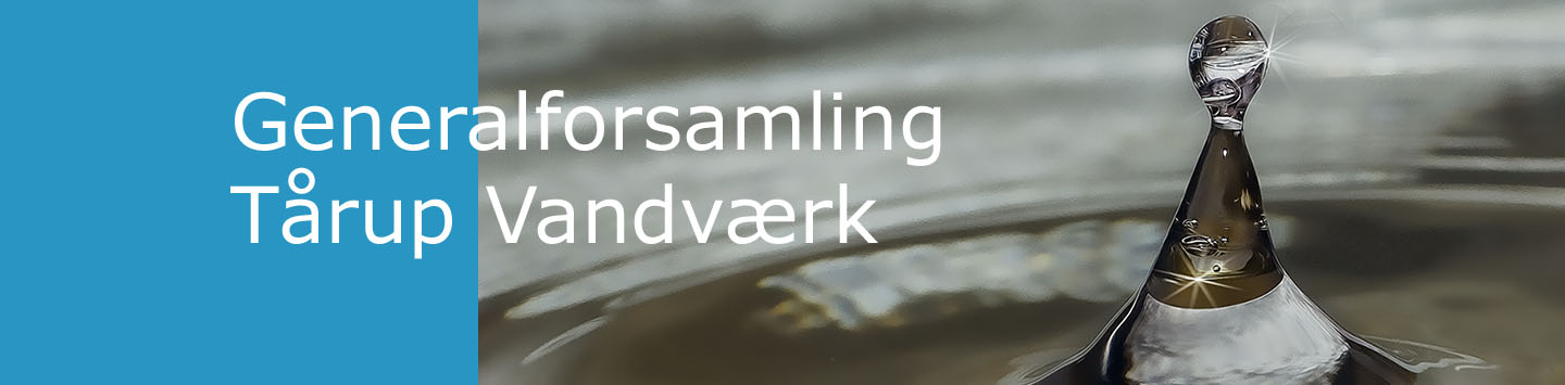 Generalforsamling Tårup Vandværk