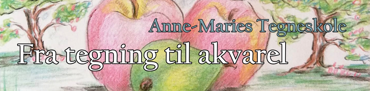 Fra tegning til akvarel - opstart